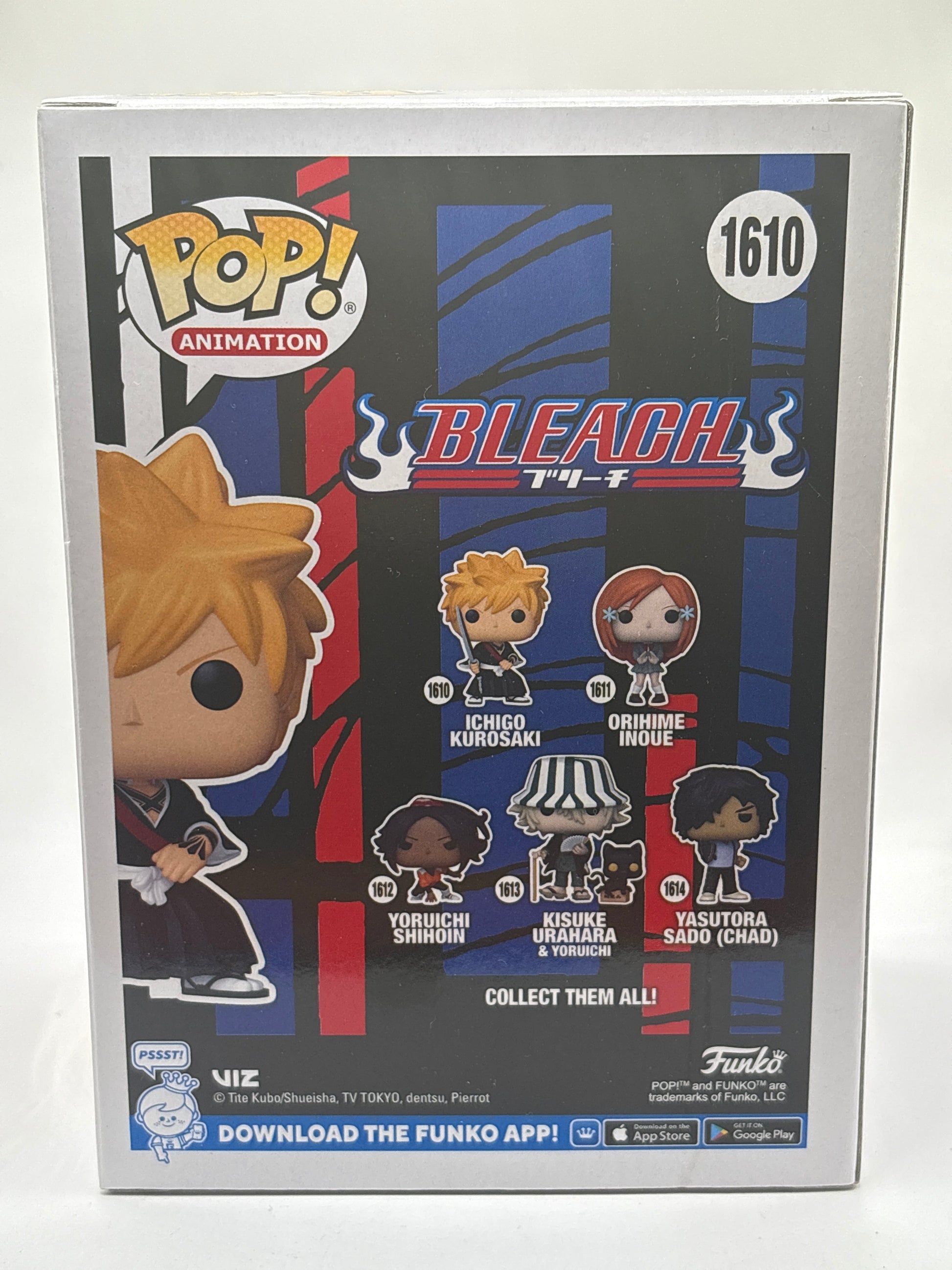 Funko POP! Animation Bleach #1610 Ichigo Kurosaki Limited Chase FRENLY BRICKS - Open 7 Days