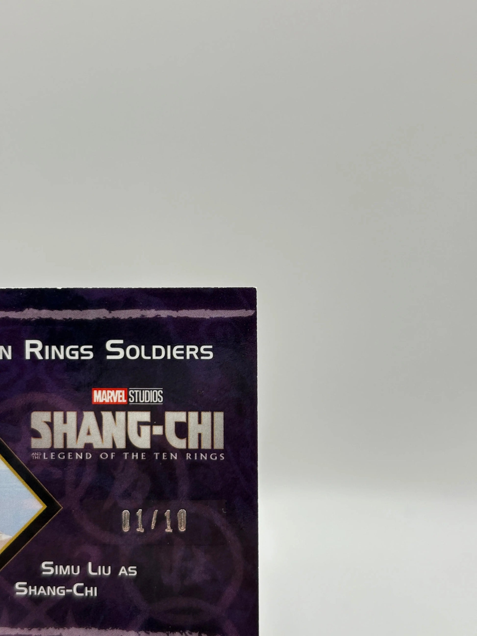 2023 Marvel Shang-Chi and The Legend of Ten Rings  2/10 Simu Liu as Shang-Chi FRENLY BRICKS - Open 7 Days