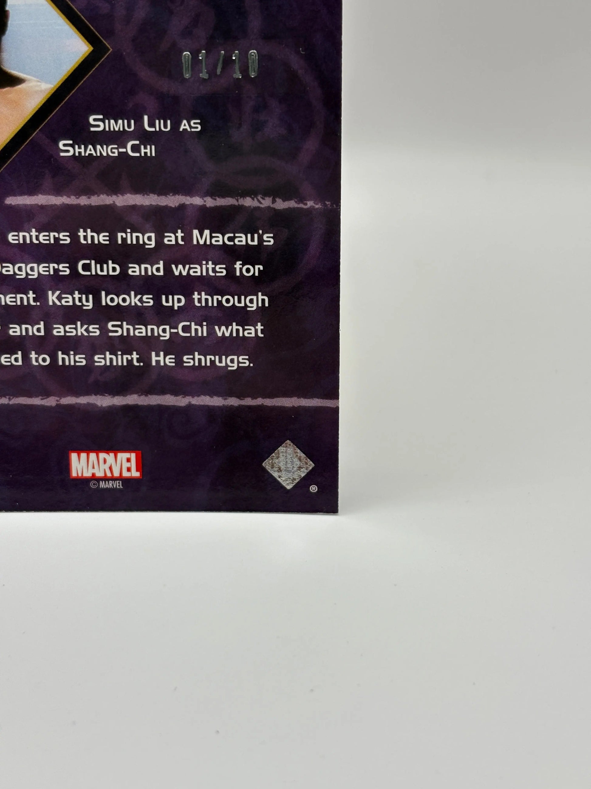 2023 Marvel Shang-Chi and The Legend of Ten Rings  2/10 Simu Liu as Shang-Chi FRENLY BRICKS - Open 7 Days