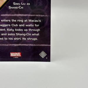 2023 Marvel Shang-Chi and The Legend of Ten Rings  2/10 Simu Liu as Shang-Chi FRENLY BRICKS - Open 7 Days