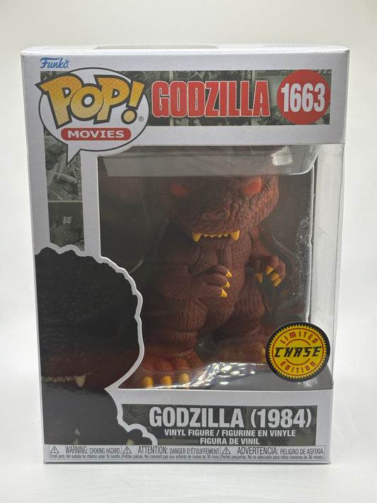 Funko POP! Movies Godzilla #1663 Godzilla (1984) Limited Chase Edition FRENLY BRICKS - Open 7 Days