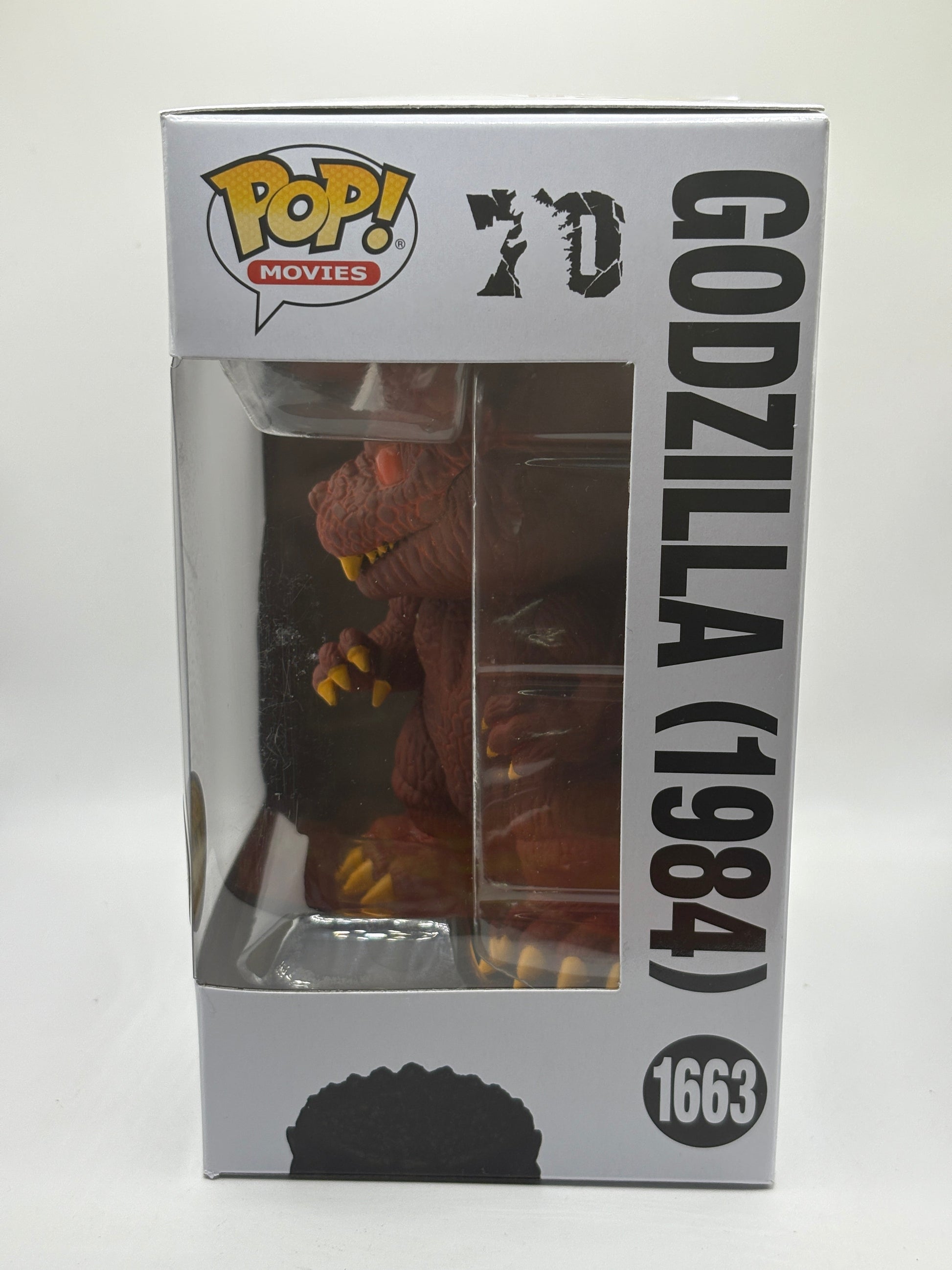 Funko POP! Movies Godzilla #1663 Godzilla (1984) Limited Chase Edition FRENLY BRICKS - Open 7 Days
