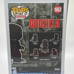 Funko POP! Movies Godzilla #1663 Godzilla (1984) Limited Chase Edition FRENLY BRICKS - Open 7 Days