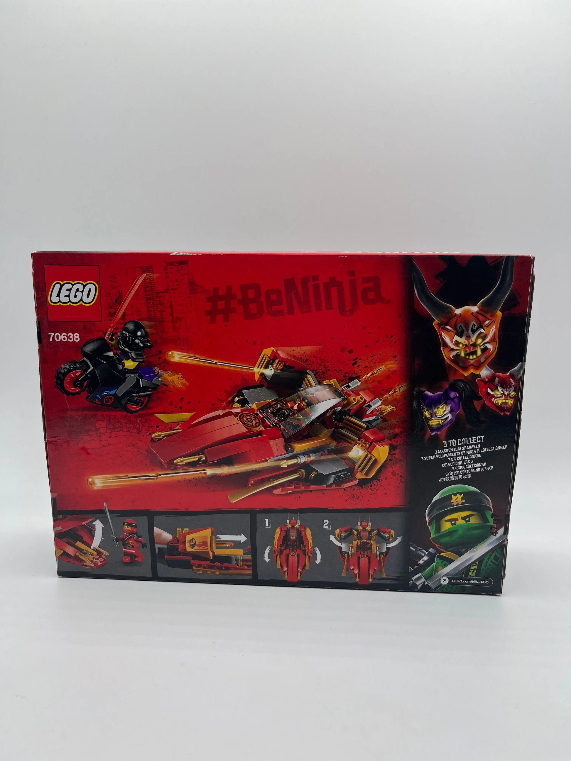 LEGO 70638 Ninjago Masters of Spinjitzu Katana V11  Sealed +Combined Shipping FRENLY BRICKS - Open 7 Days