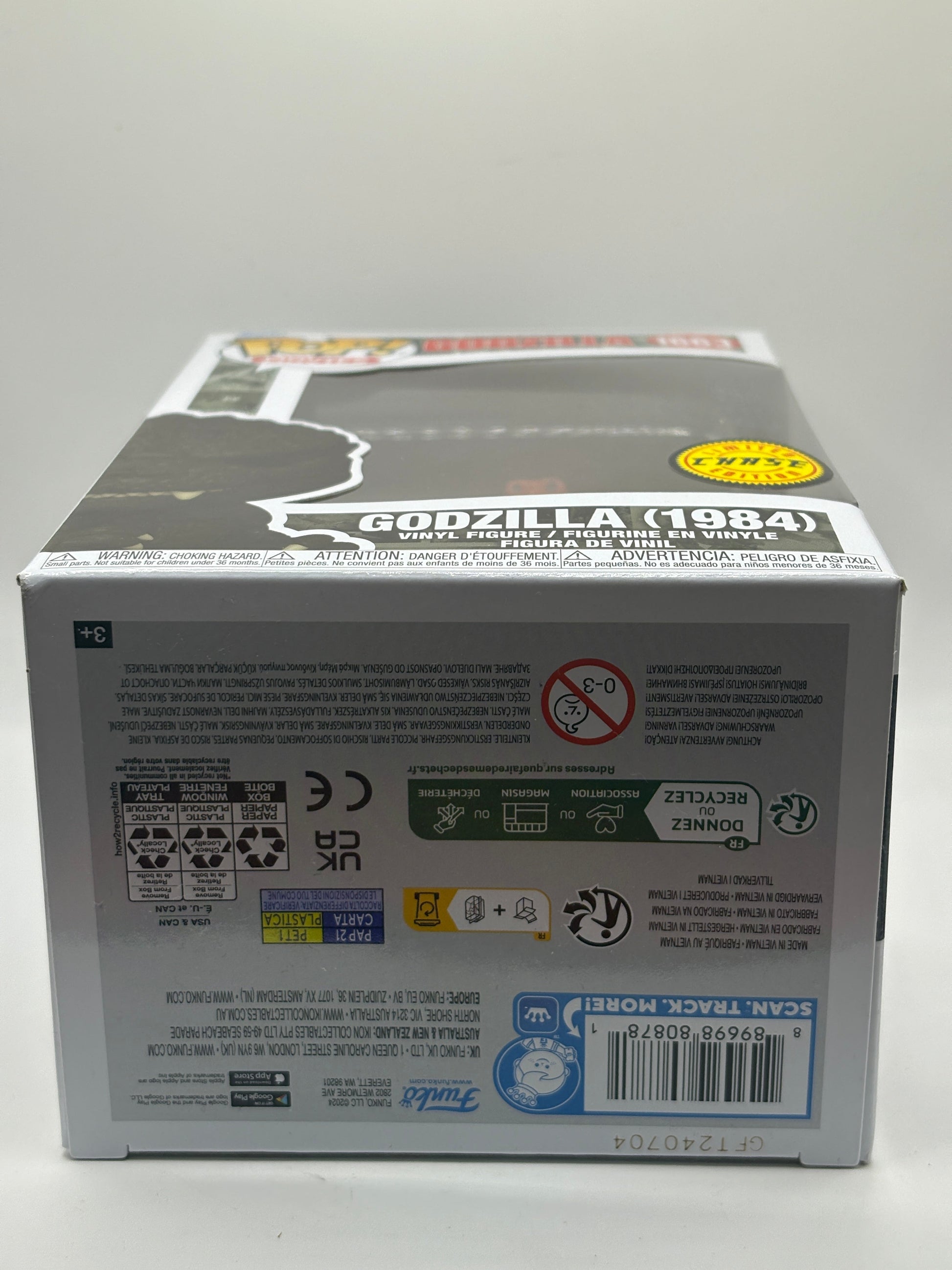 Funko POP! Movies Godzilla #1663 Godzilla (1984) Limited Chase Edition FRENLY BRICKS - Open 7 Days