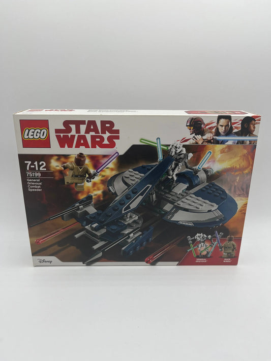 LEGO 75199 Star Wars General Grevious’ Combat Speeder BNIB FactorySealed Retired FRENLY BRICKS - Open 7 Days