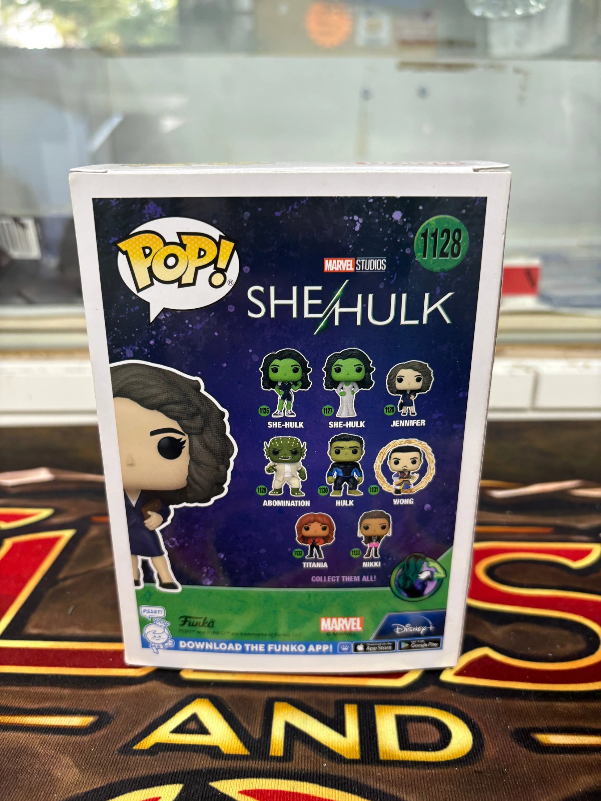 Funko POP! She Hulk #1128 Jennifer FRENLY BRICKS - Open 7 Days