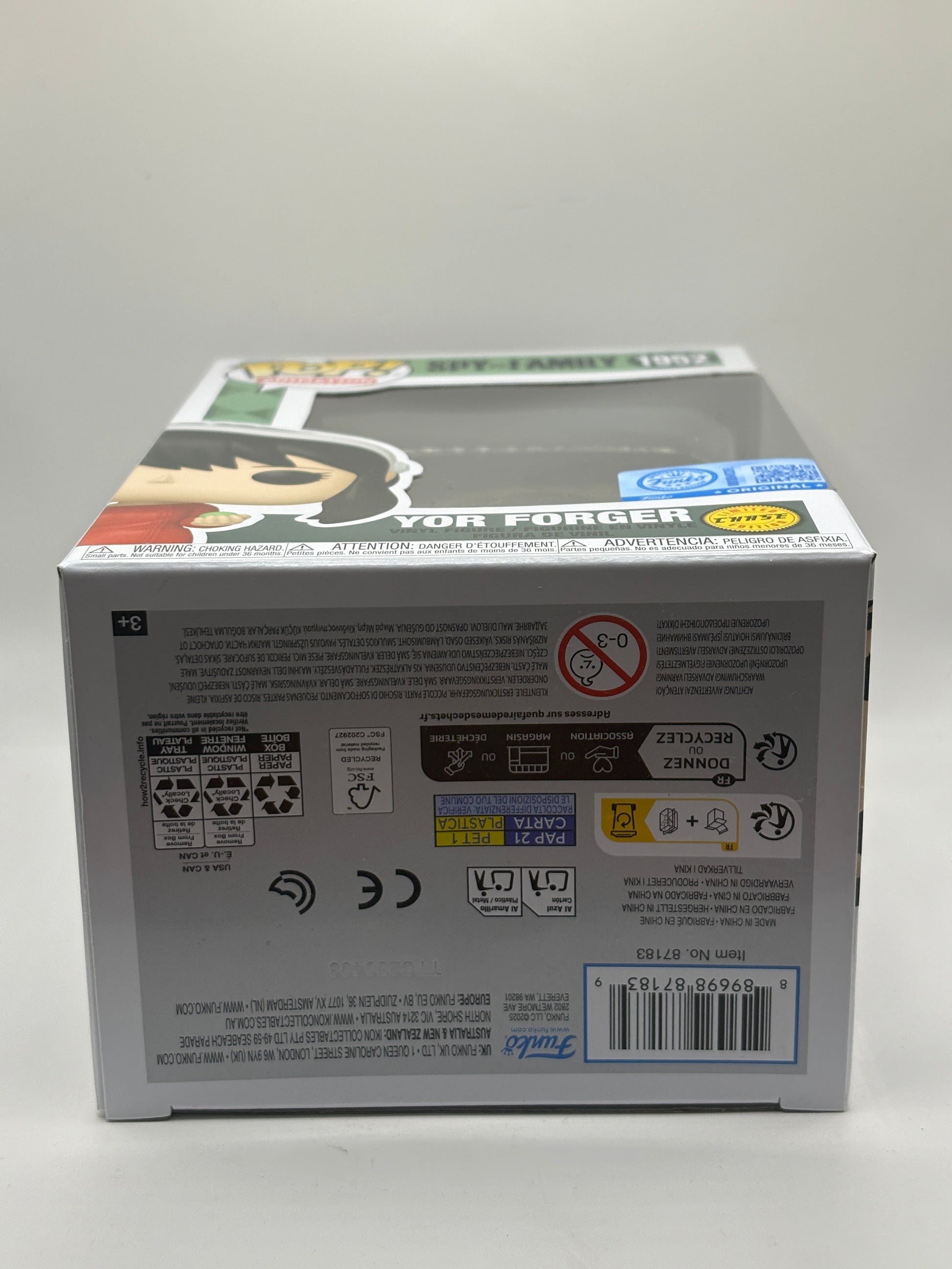 Funko POP! Animation Spy x Family #1952 Yor Forger Limited Chase FRENLY BRICKS - Open 7 Days