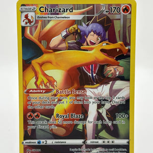 Charizard TG03/TG30 Swsh11: Lost Origin Trainer Gallery Holo LP FRENLY BRICKS - Open 7 Days