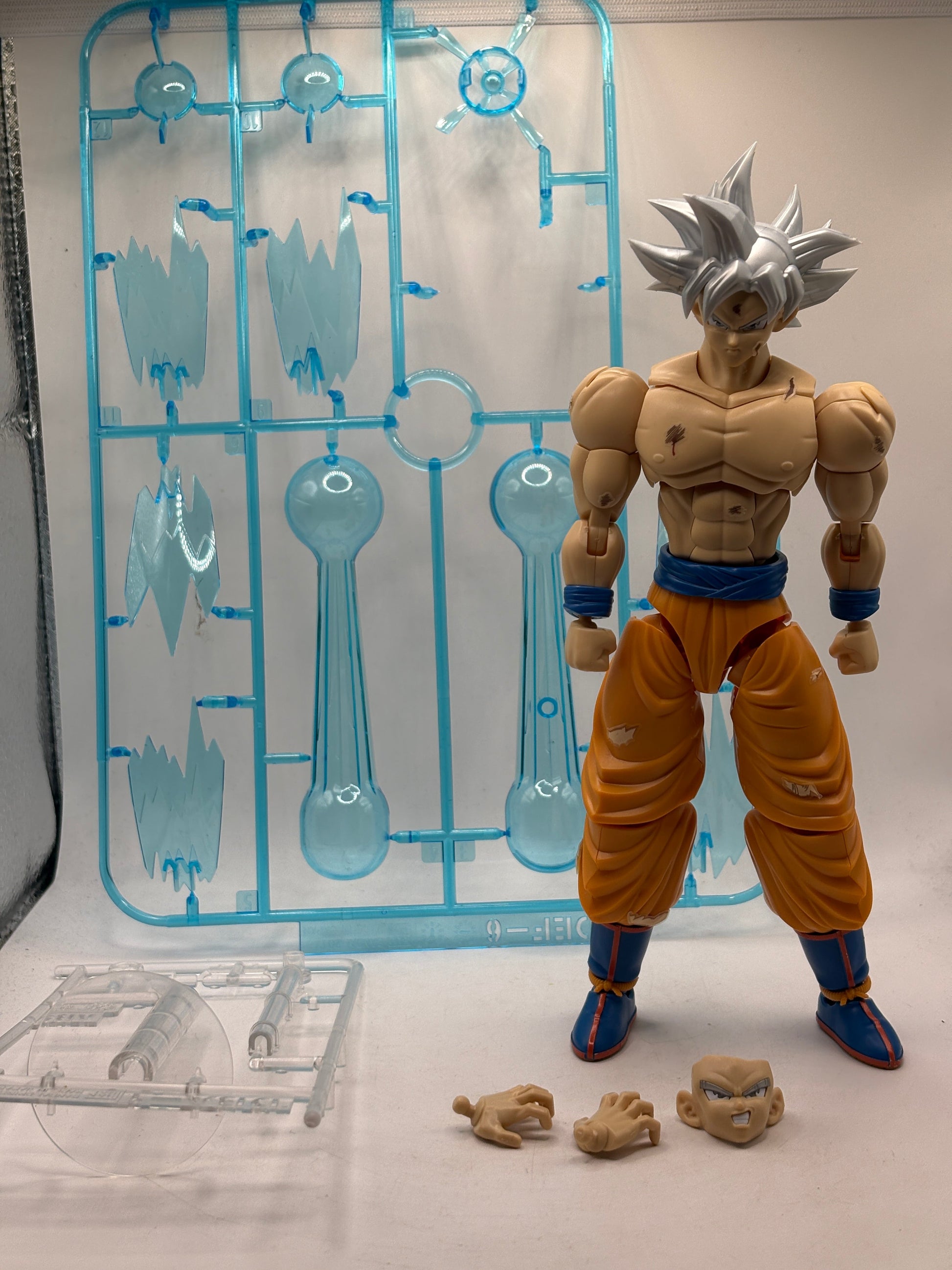 Bandai Figure-Rise Standard Dragon Ball Super MUI Ultra Instinct Goku Model Kit Loose FRENLY BRICKS - Open 7 Days