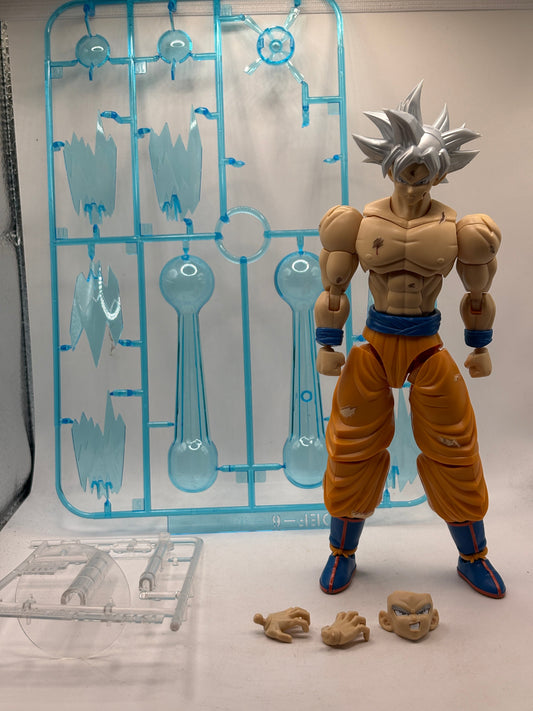 Bandai Figure-Rise Standard Dragon Ball Super MUI Ultra Instinct Goku Model Kit Loose FRENLY BRICKS - Open 7 Days