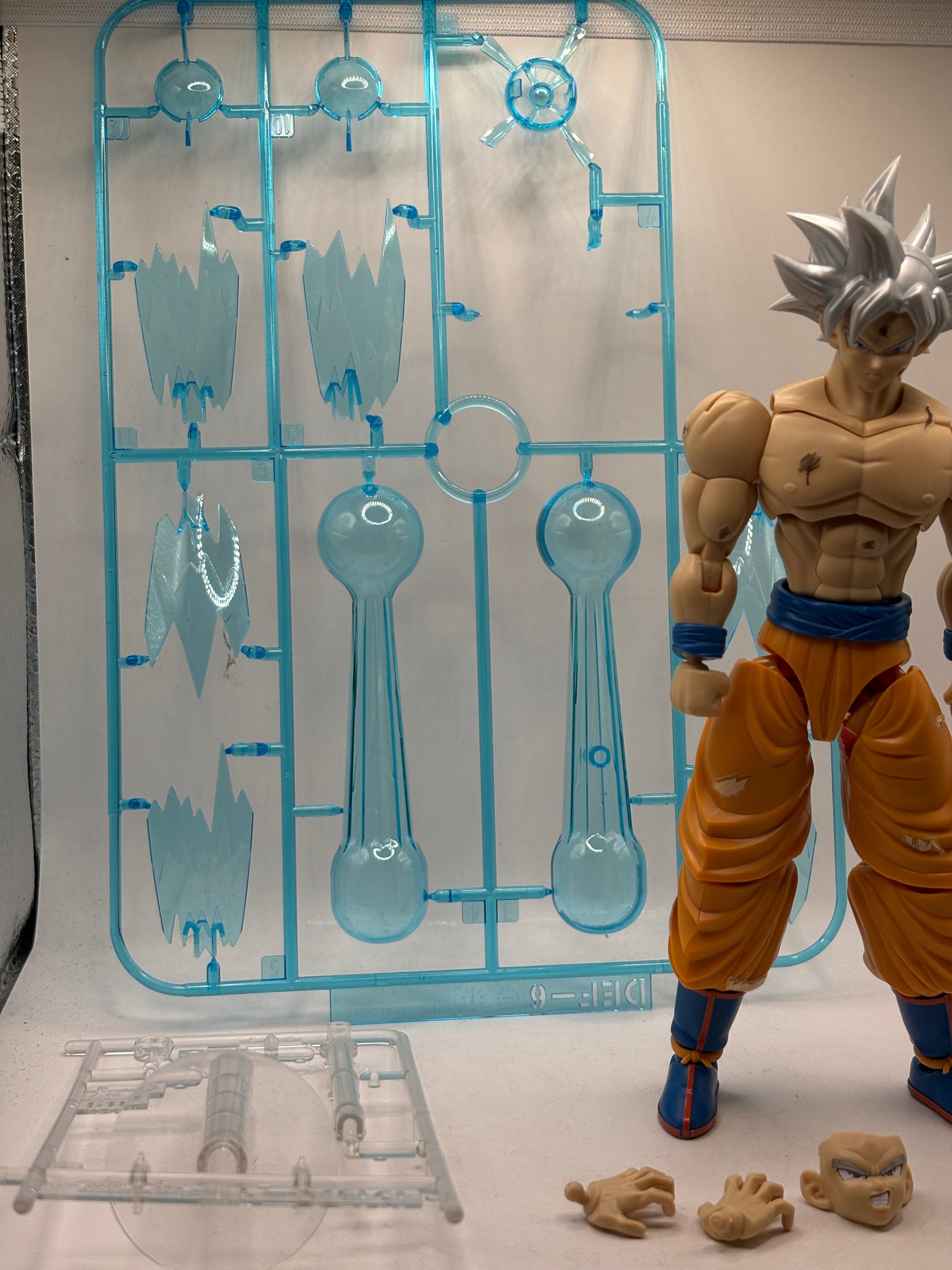 Bandai Figure-Rise Standard Dragon Ball Super MUI Ultra Instinct Goku Model Kit Loose FRENLY BRICKS - Open 7 Days