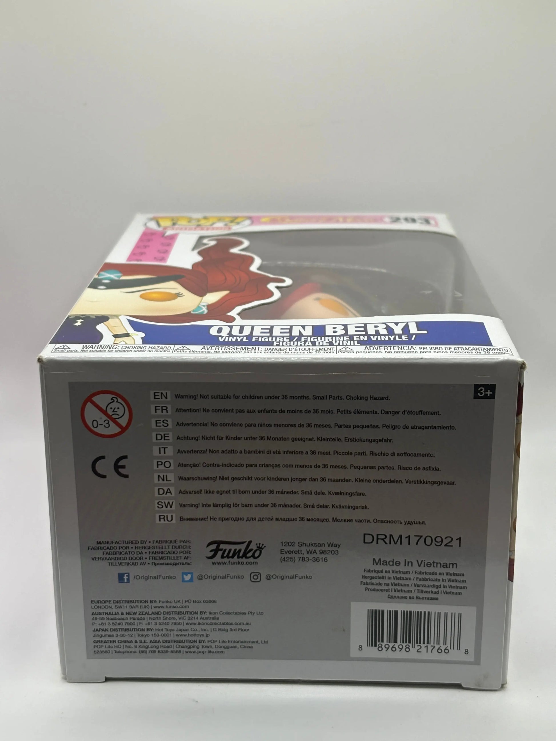 Funko POP! Animation Sailor Moon #293 Queen Beryl Vinyl Figure FRENLY BRICKS - Open 7 Days