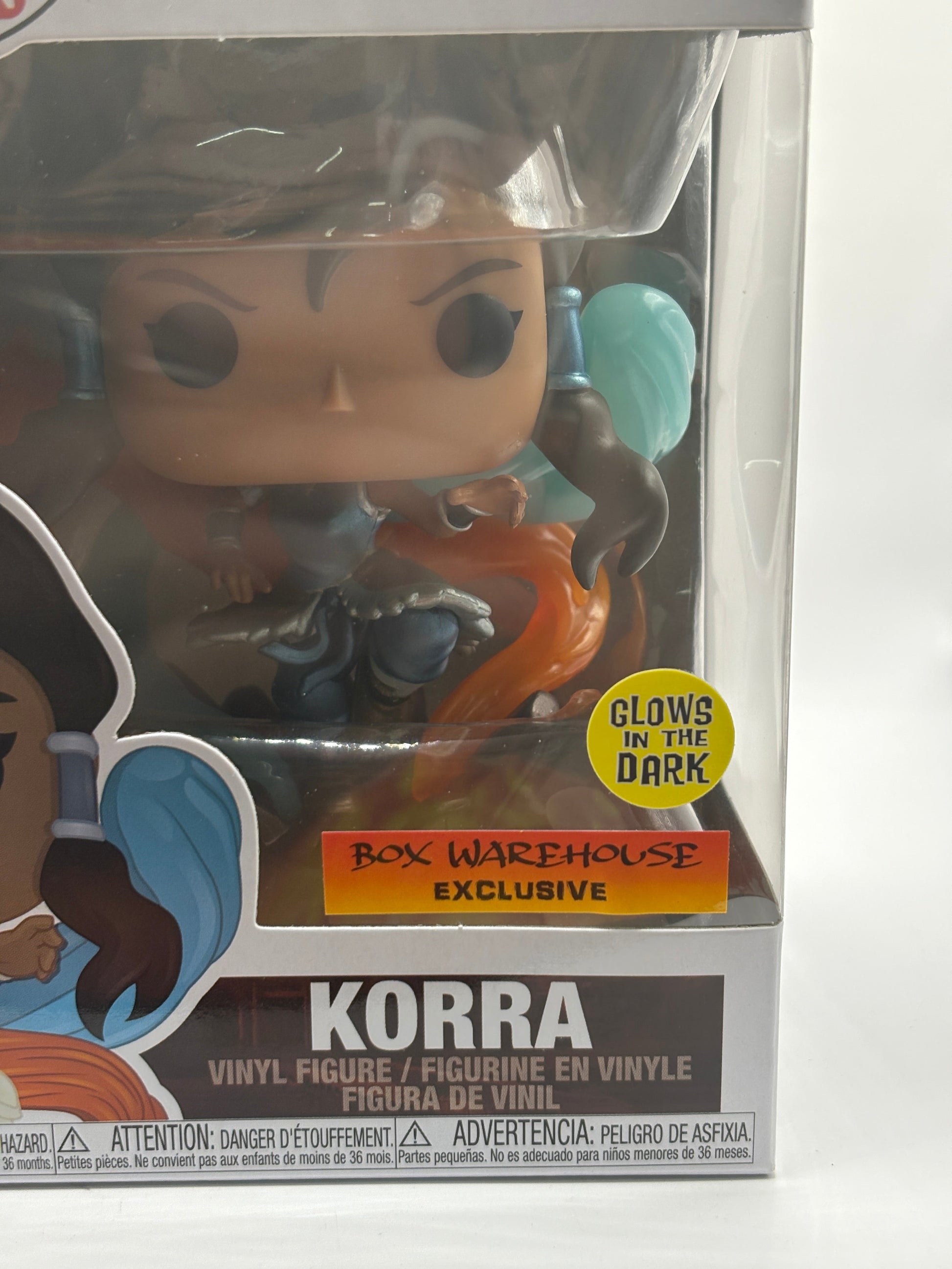 Funko POP! Animation The Legend of Korra #761 Korra Box Warehouse Glow Exclusive FRENLY BRICKS - Open 7 Days