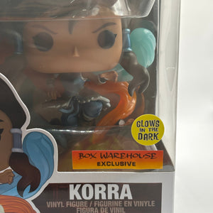 Funko POP! Animation The Legend of Korra #761 Korra Box Warehouse Glow Exclusive FRENLY BRICKS - Open 7 Days
