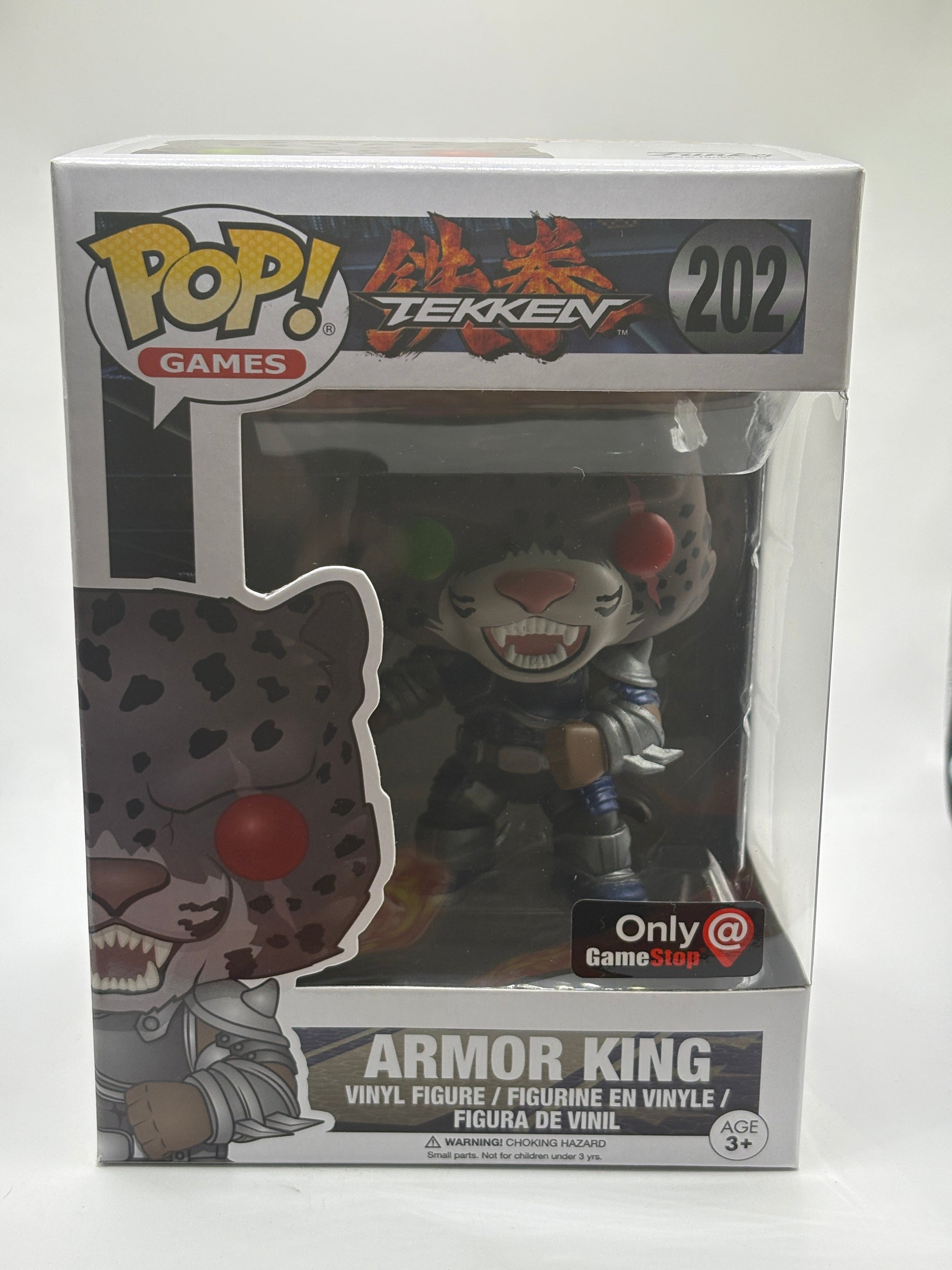Funko POP! Games Tekken #202 Armor King Game Stop Exclusive FRENLY BRICKS - Open 7 Days