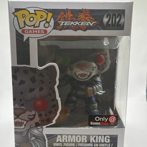 Funko POP! Games Tekken #202 Armor King Game Stop Exclusive FRENLY BRICKS - Open 7 Days