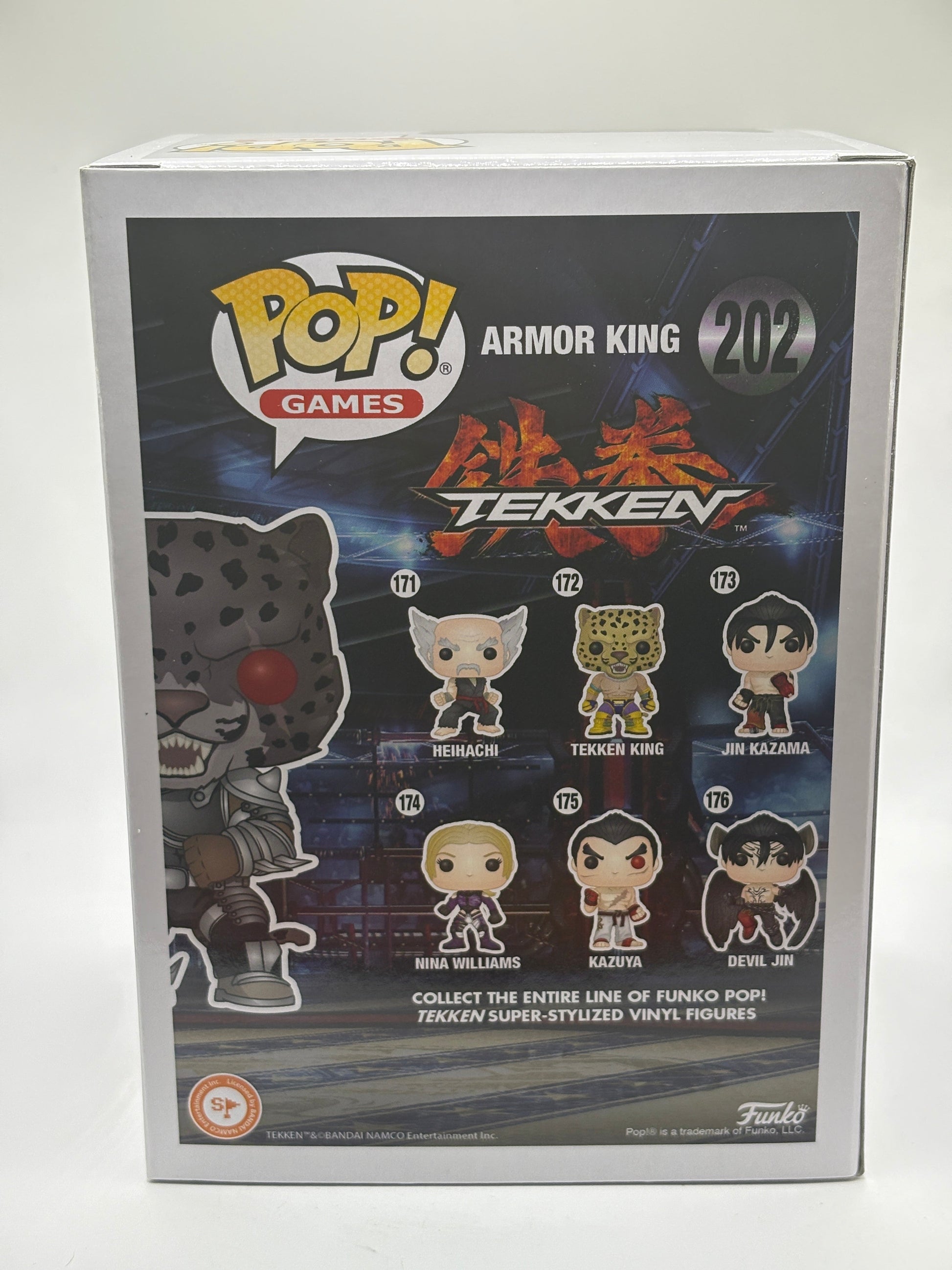 Funko POP! Games Tekken #202 Armor King Game Stop Exclusive FRENLY BRICKS - Open 7 Days