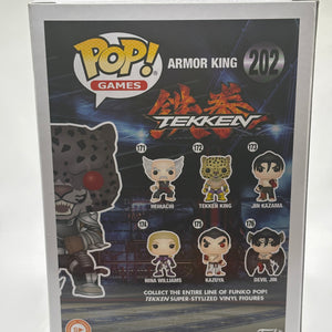 Funko POP! Games Tekken #202 Armor King Game Stop Exclusive FRENLY BRICKS - Open 7 Days
