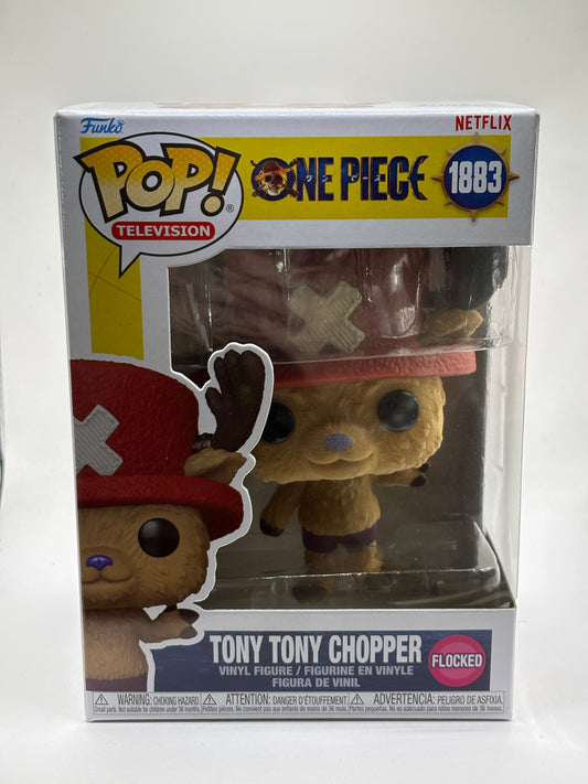 Funko POP! Television One Piece #1883 Tony Tony Chopper Flocked Vinyl Figure