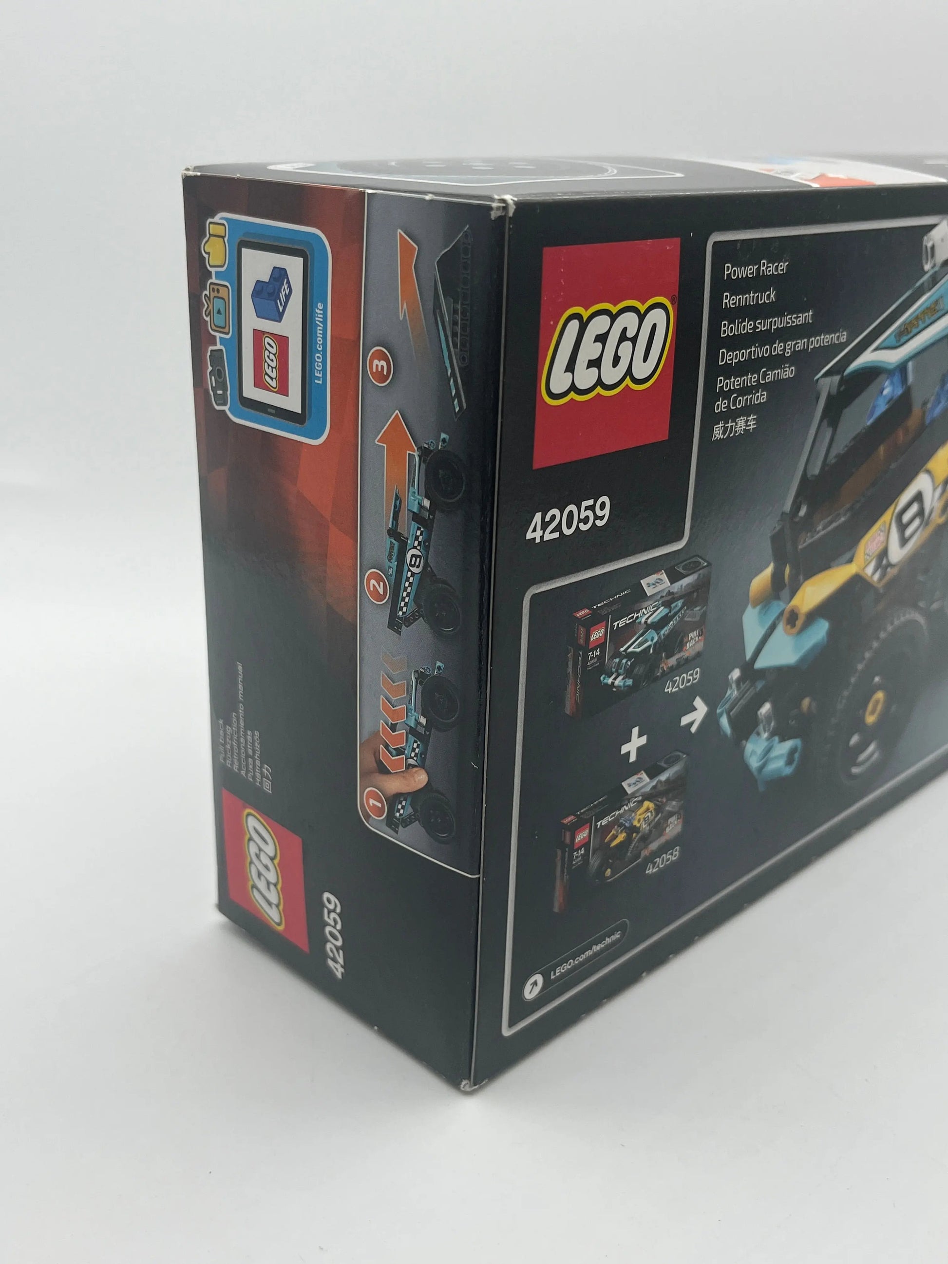 LEGO 42059 Technic Stunt Truck Pull Back BNIB  Factory Sealed +Combined Shipping FRENLY BRICKS - Open 7 Days