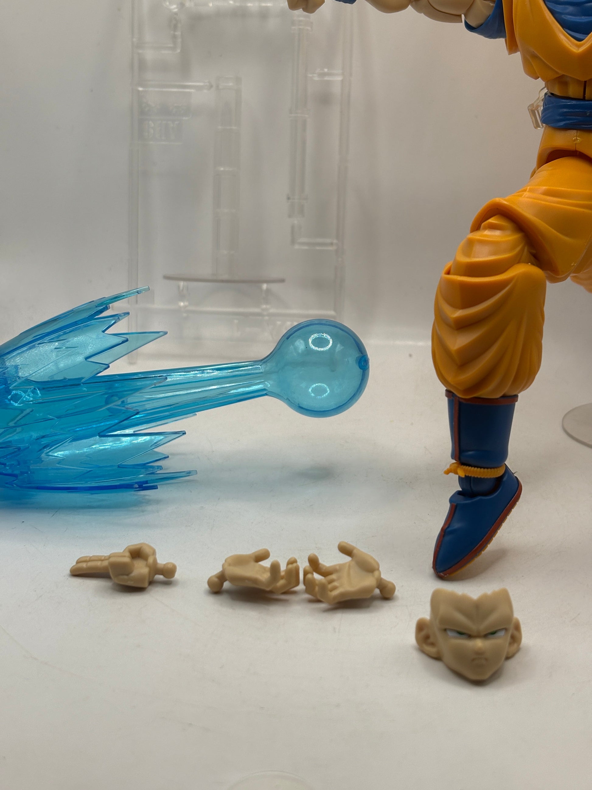 Bandai Figure-Rise Standard Dragon Ball Z Super Saiyan 3 Goku Model Kit Loose FRENLY BRICKS - Open 7 Days