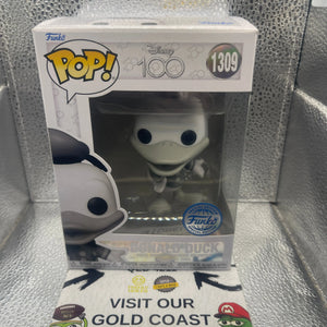 Funko POP! Disney 100th Anniversary #1309 Donald Duck (Black & White) FRENLY BRICKS - Open 7 Days