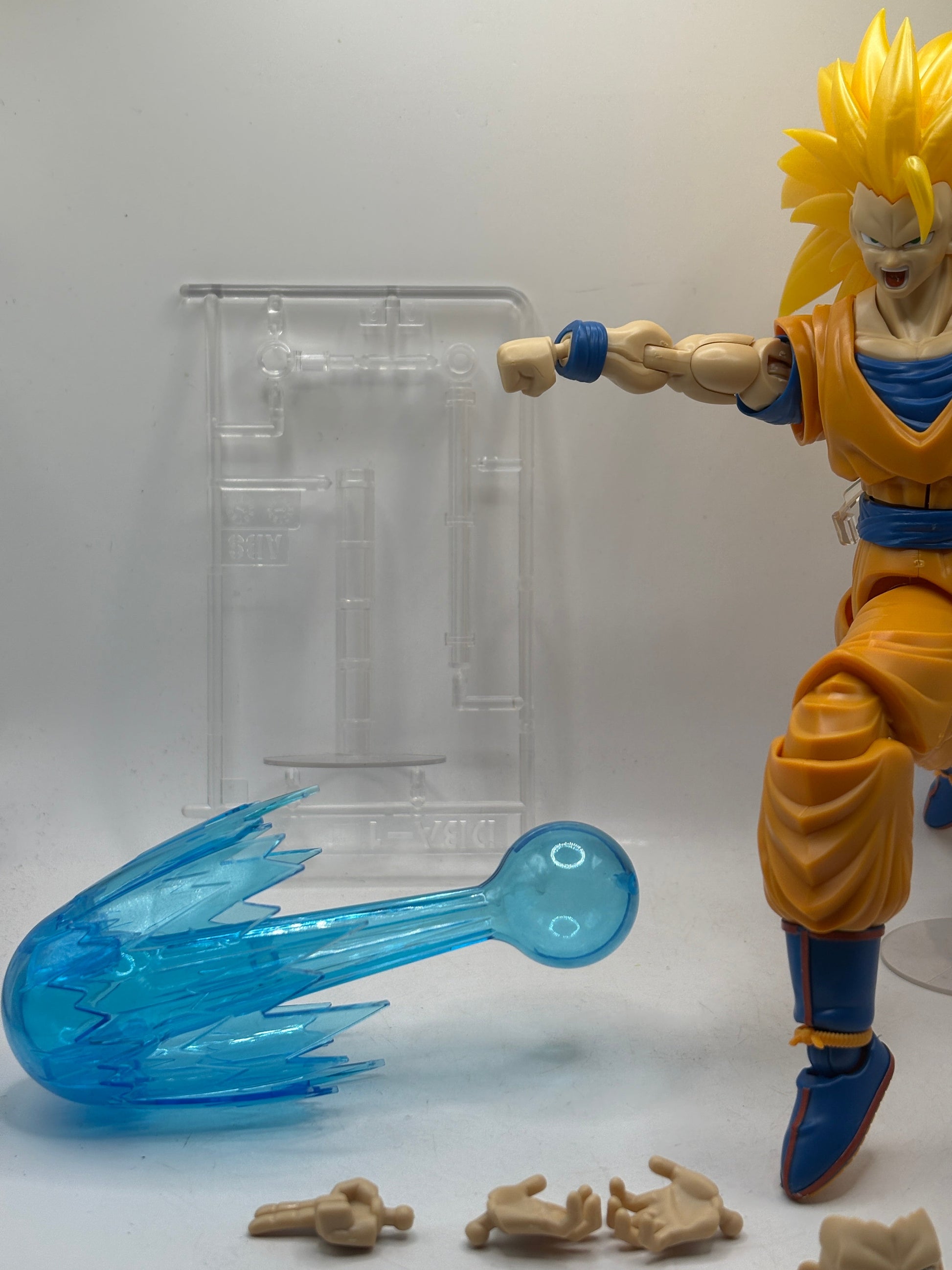 Bandai Figure-Rise Standard Dragon Ball Z Super Saiyan 3 Goku Model Kit Loose FRENLY BRICKS - Open 7 Days