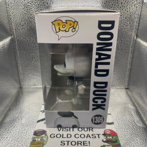 Funko POP! Disney 100th Anniversary #1309 Donald Duck (Black & White) FRENLY BRICKS - Open 7 Days