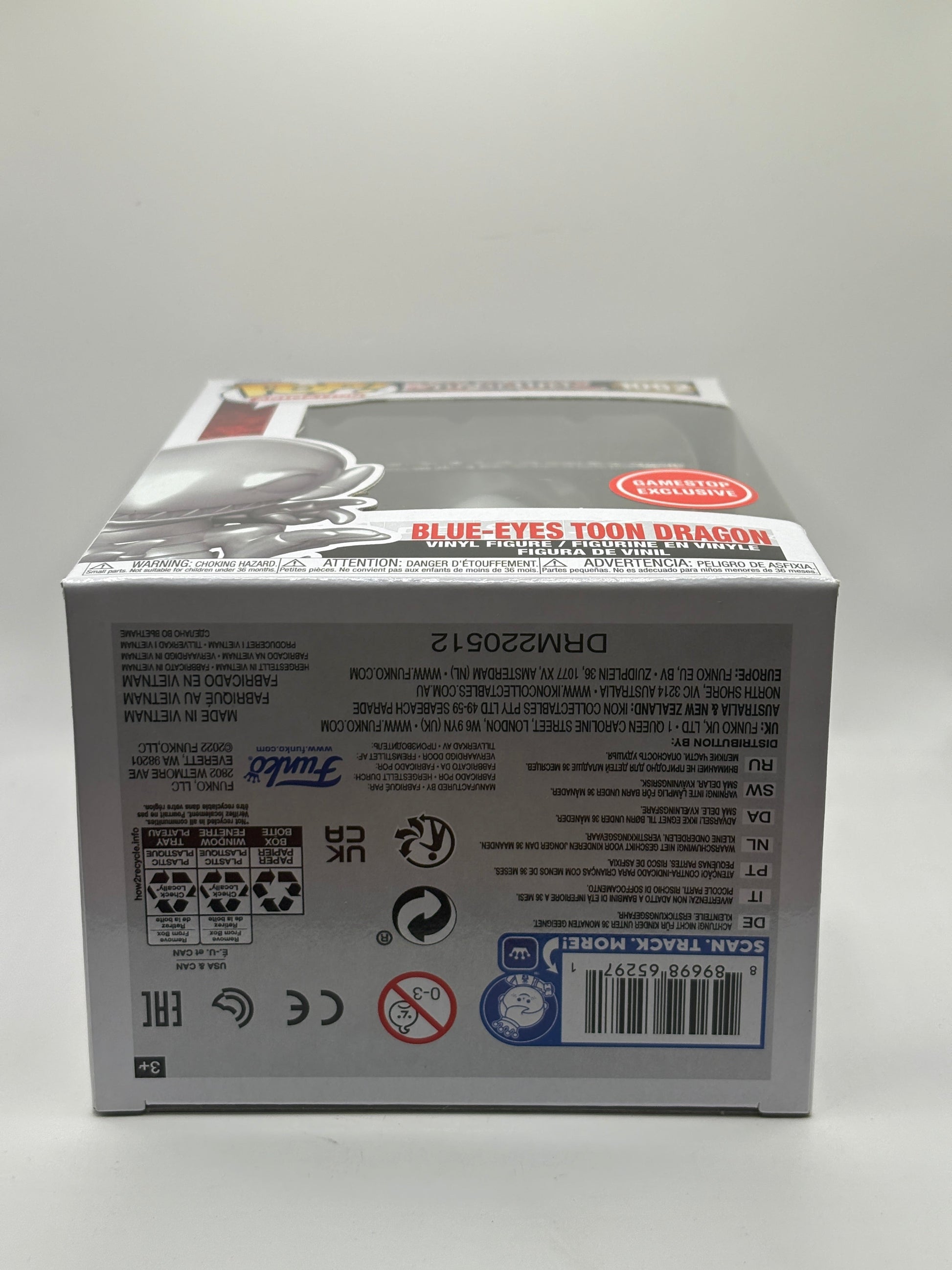 Funko POP! Animation Yu-Gi-Oh! #1062 Blue-Eyes Toon Dragon Gamestop Exclusive FRENLY BRICKS - Open 7 Days