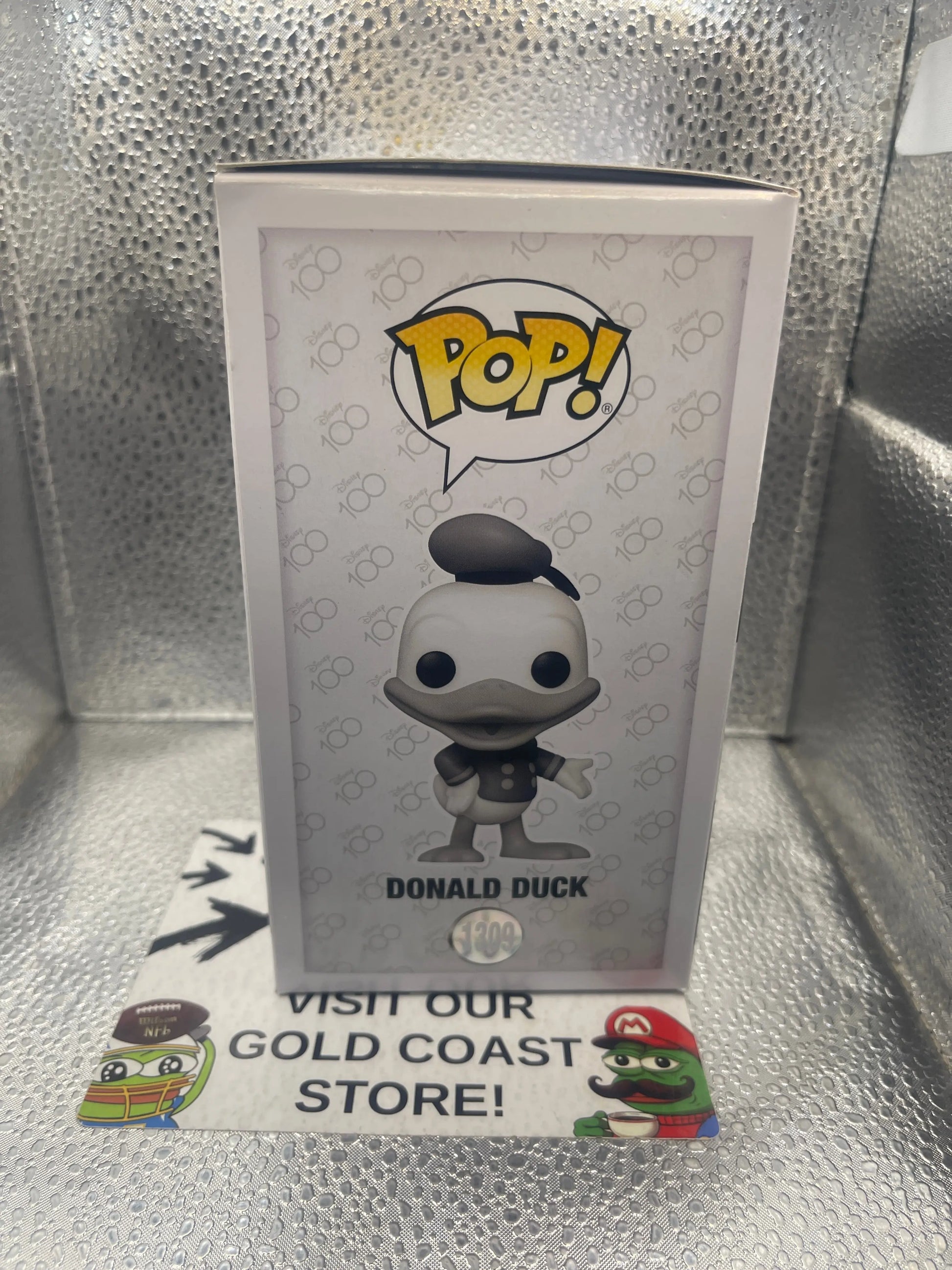Funko POP! Disney 100th Anniversary #1309 Donald Duck (Black & White) FRENLY BRICKS - Open 7 Days