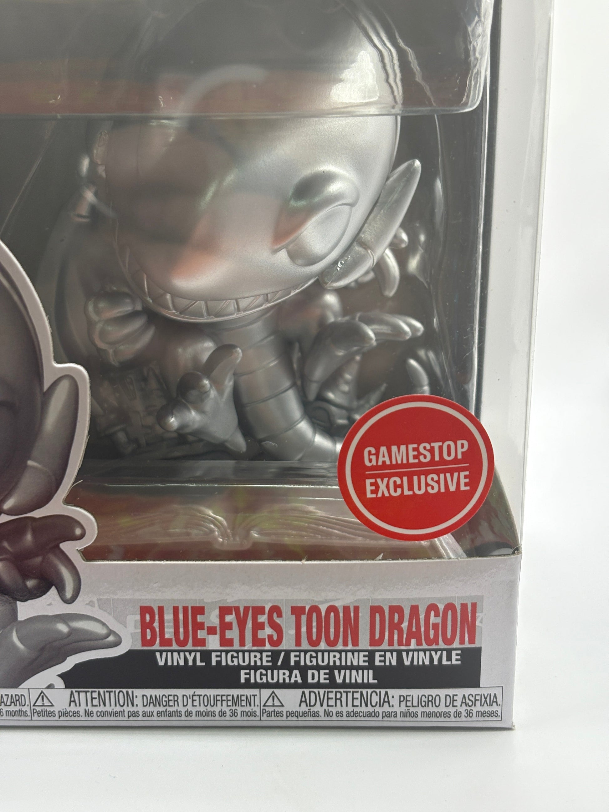 Funko POP! Animation Yu-Gi-Oh! #1062 Blue-Eyes Toon Dragon Gamestop Exclusive FRENLY BRICKS - Open 7 Days