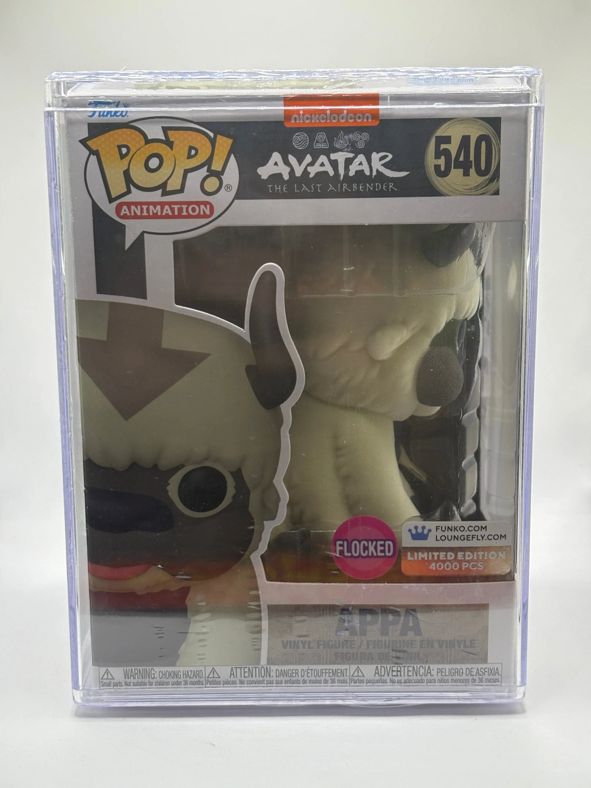 Funko POP! Animation Avatar #540 Appa Flocked Limited Edition 4000 Pcs FRENLY BRICKS - Open 7 Days