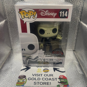 Funko POP! Disney Jack Skellington with Snowflake #114 Special Edition FRENLY BRICKS - Open 7 Days