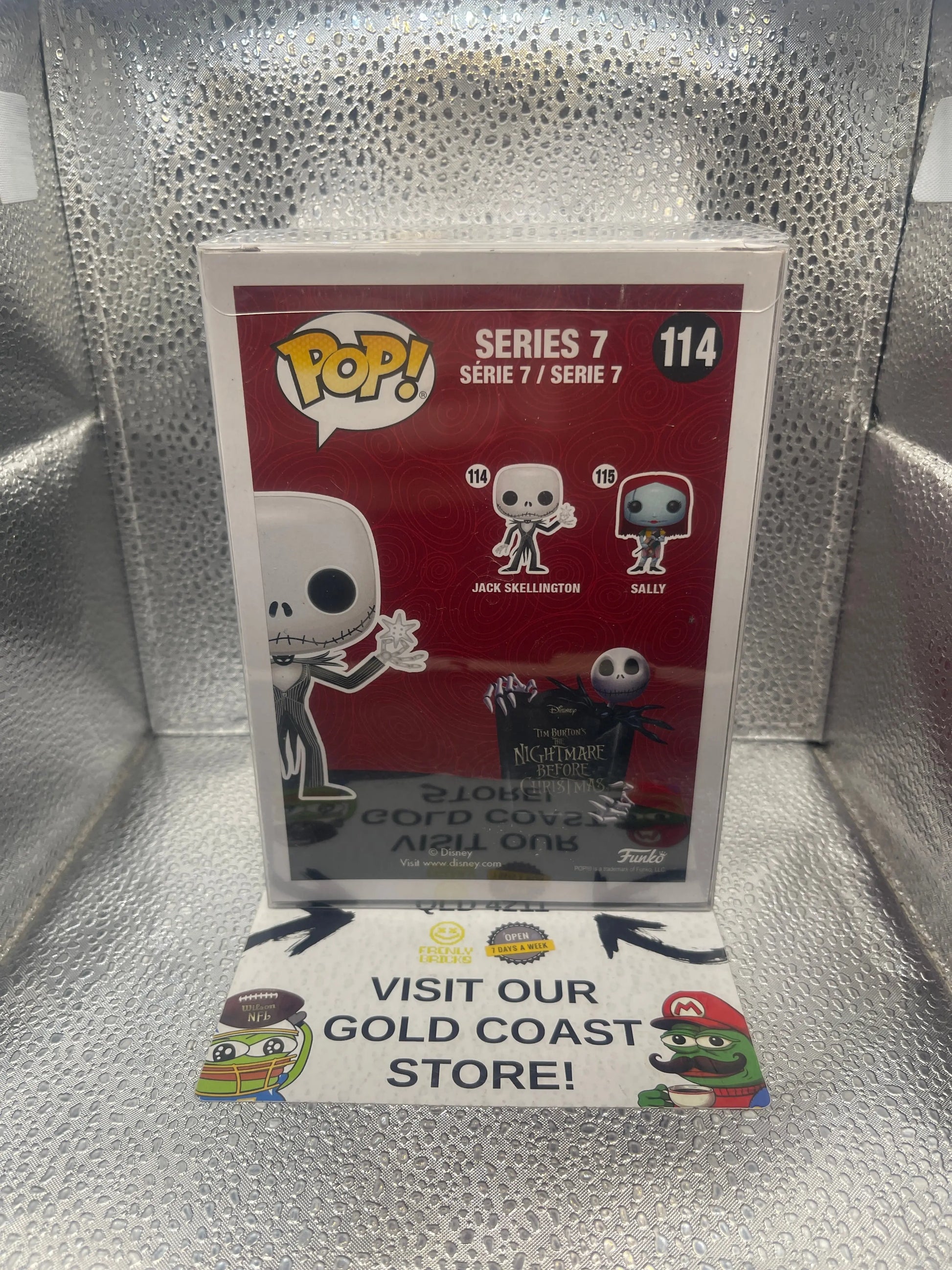 Funko POP! Disney Jack Skellington with Snowflake #114 Special Edition FRENLY BRICKS - Open 7 Days