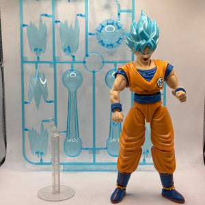 Bandai Figure-Rise Standard Dragon Ball Super SSGSS Goku Model Kit Loose FRENLY BRICKS - Open 7 Days