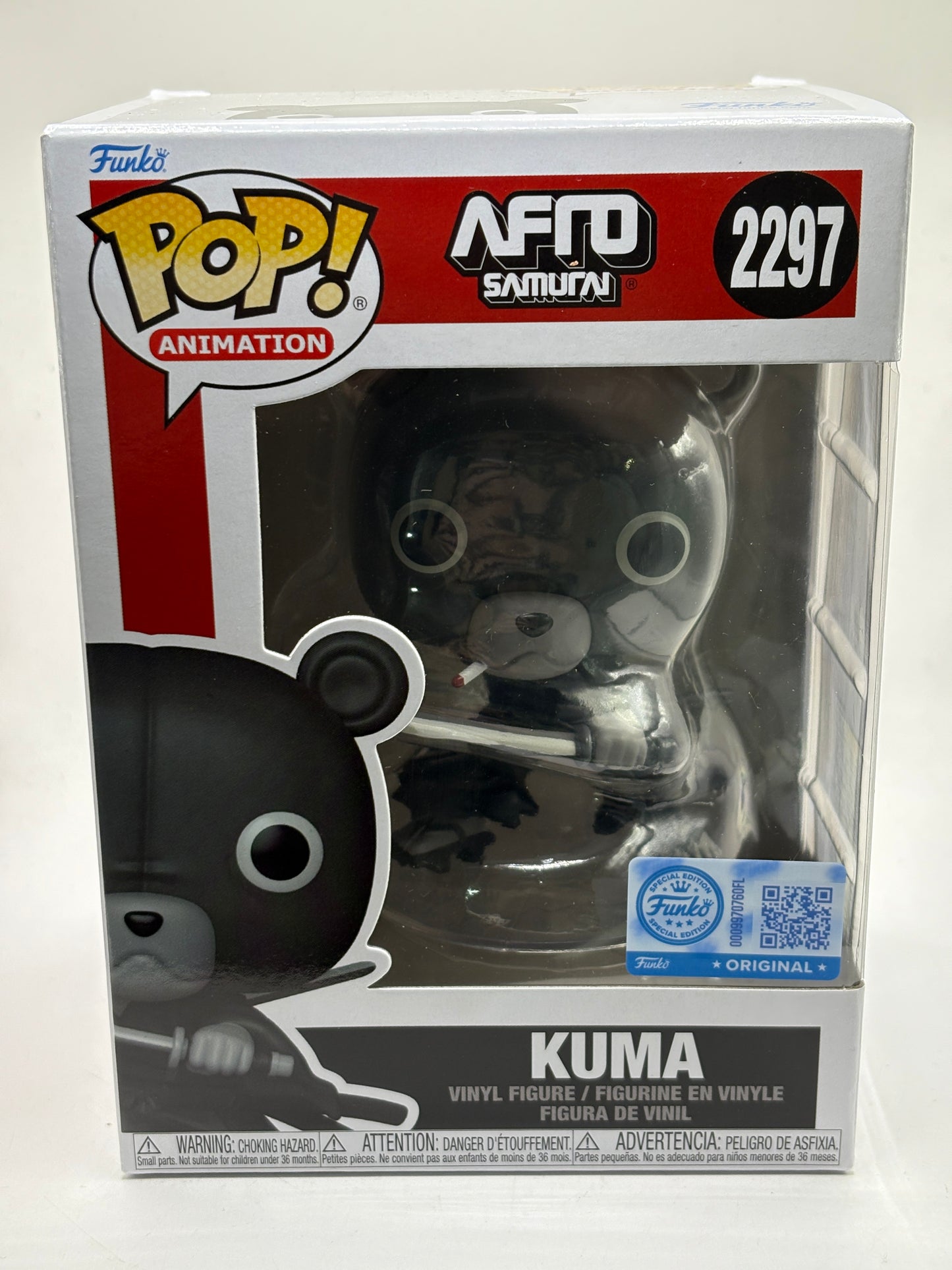 Funko POP! Animation Afro Samurai #2297 Kuma Vinyl Figure