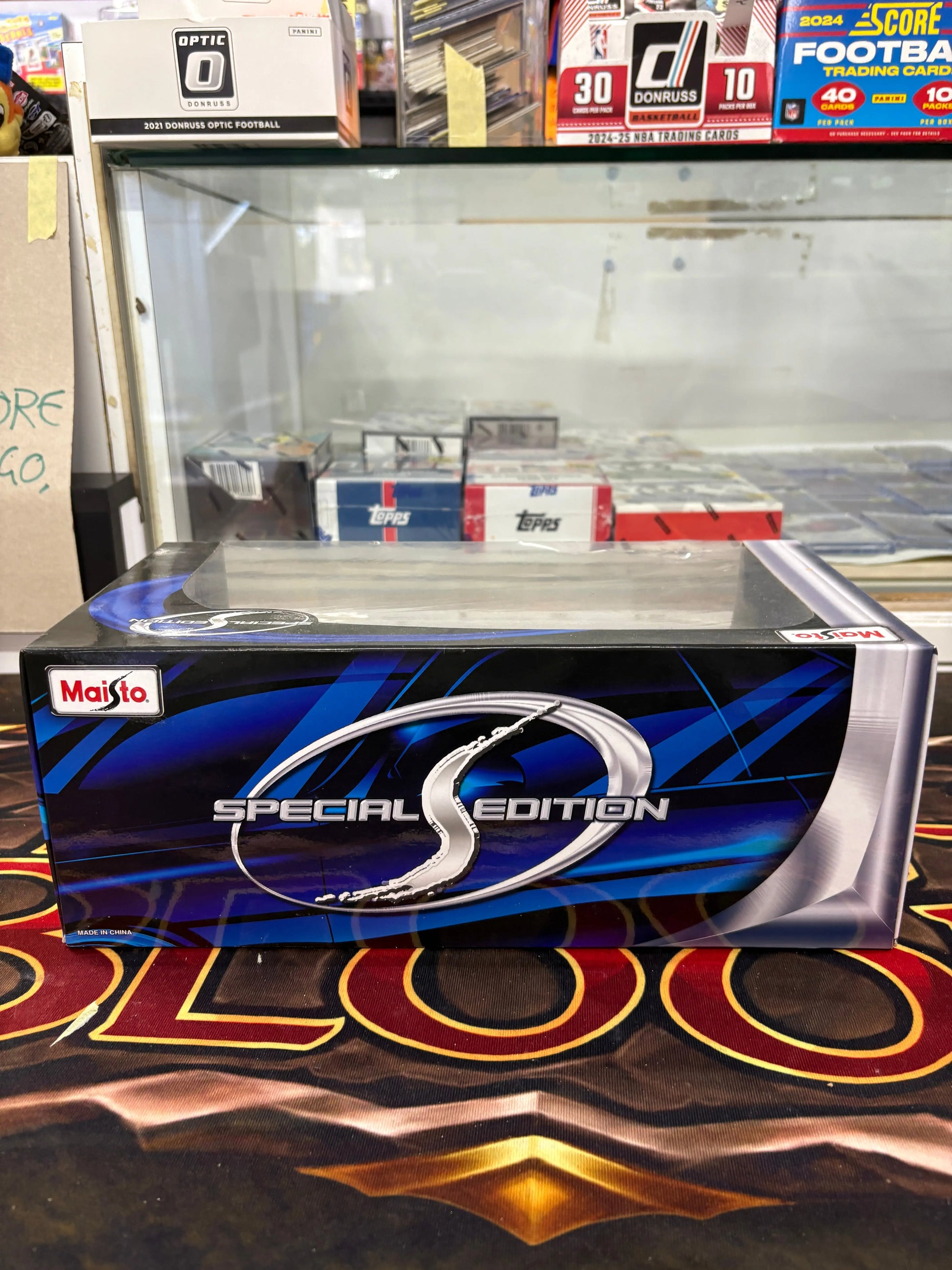 Maisto 1968 Ford Mustang GT Cobra Jet 1:18 Scale FRENLY BRICKS - Open 7 Days