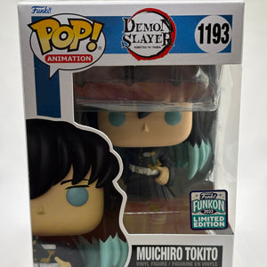 Funko POP! Animation Demon Slayer #1193 Muichiro Tokito Funkon 2022 Limited Edition FRENLY BRICKS - Open 7 Days