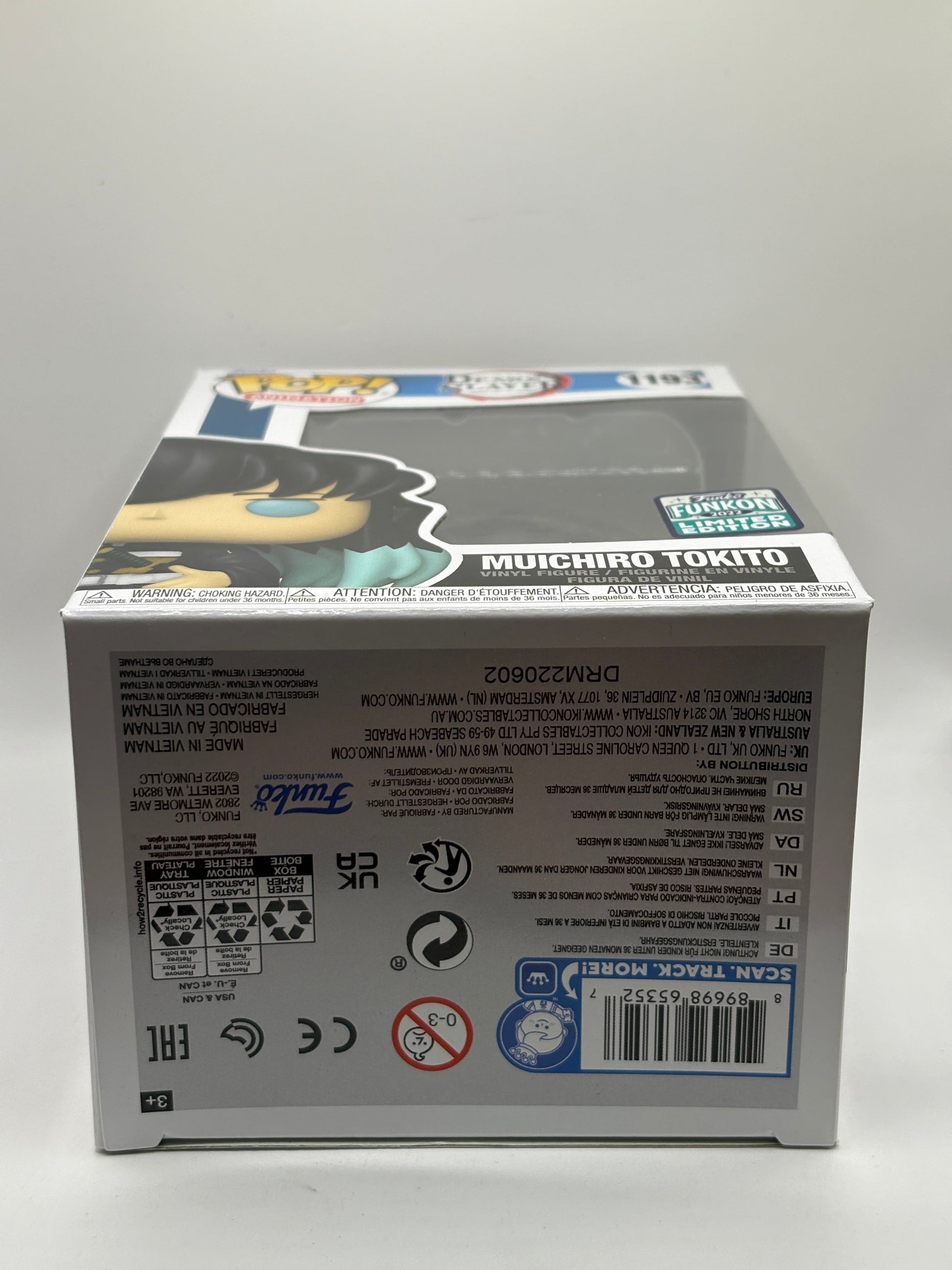 Funko POP! Animation Demon Slayer #1193 Muichiro Tokito Funkon 2022 Limited Edition FRENLY BRICKS - Open 7 Days