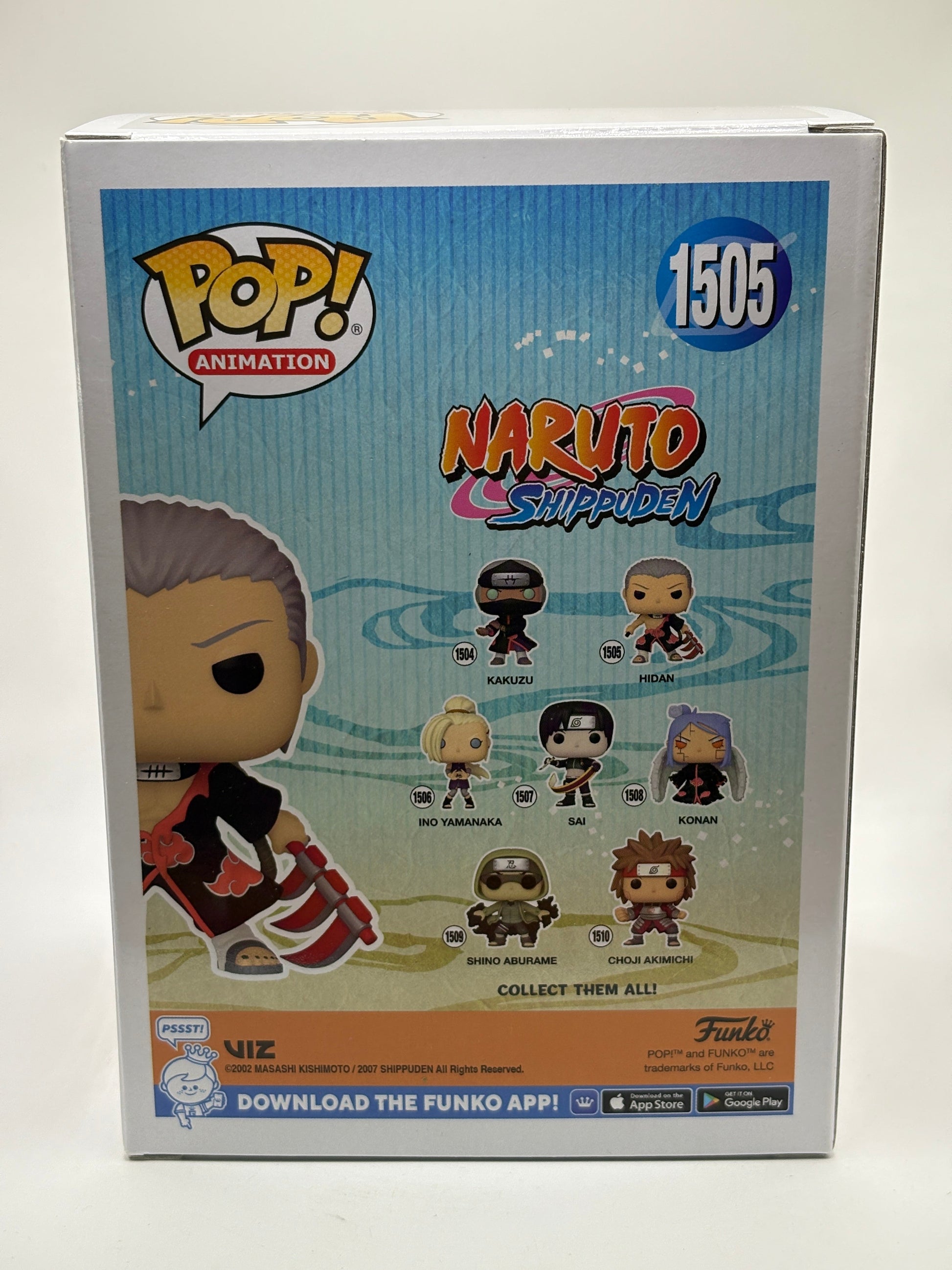 Funko POP! Animation Naruto Shippuden #1505 Hidan Limited Chase FRENLY BRICKS - Open 7 Days