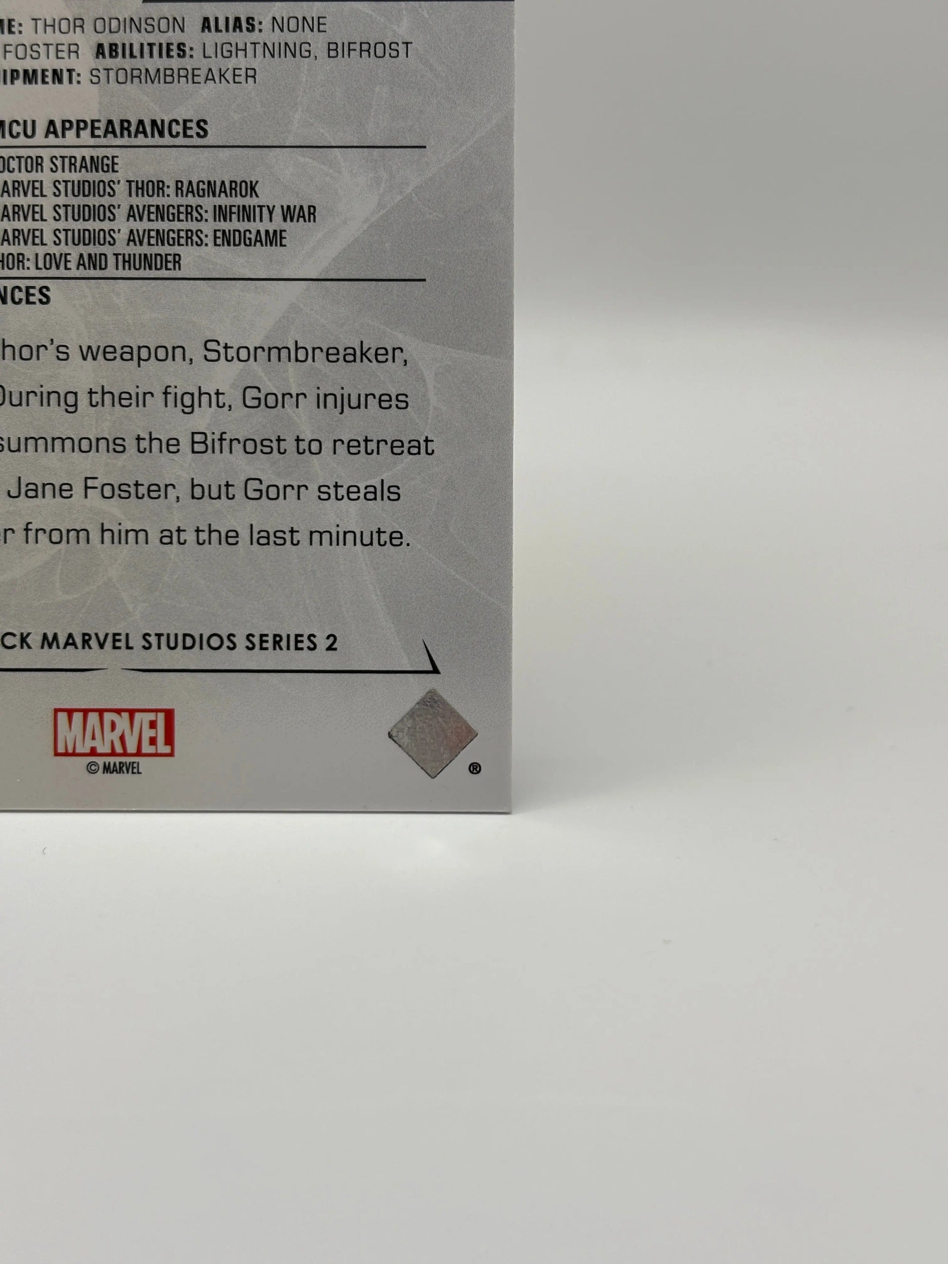 2024 Marvel Studios Series 2 UD Exclusives Gold /100 Chris Hemsworth Thor #189 FRENLY BRICKS - Open 7 Days