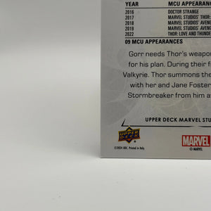 2024 Marvel Studios Series 2 UD Exclusives Gold /100 Chris Hemsworth Thor #189 FRENLY BRICKS - Open 7 Days