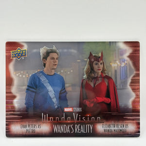 Dual Plexi Cards #DP-1 Wanda's Reality Wanda Vision Trading Card FRENLY BRICKS - Open 7 Days
