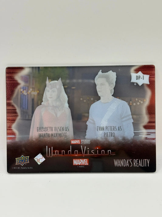 Dual Plexi Cards #DP-1 Wanda's Reality Wanda Vision Trading Card FRENLY BRICKS - Open 7 Days