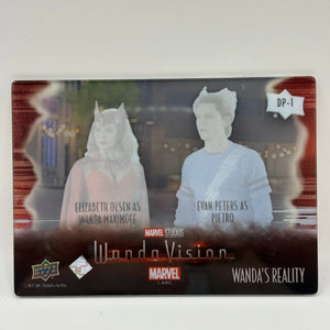Dual Plexi Cards #DP-1 Wanda's Reality Wanda Vision Trading Card FRENLY BRICKS - Open 7 Days