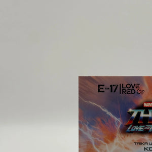 Korg 2023 UD Thor: Love and Thunder #E-17 Love Red Parallel /99 FRENLY BRICKS - Open 7 Days