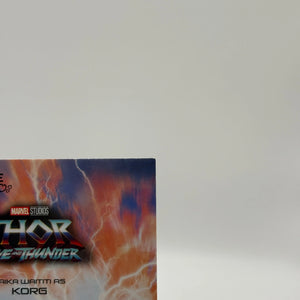 Korg 2023 UD Thor: Love and Thunder #E-17 Love Red Parallel /99 FRENLY BRICKS - Open 7 Days