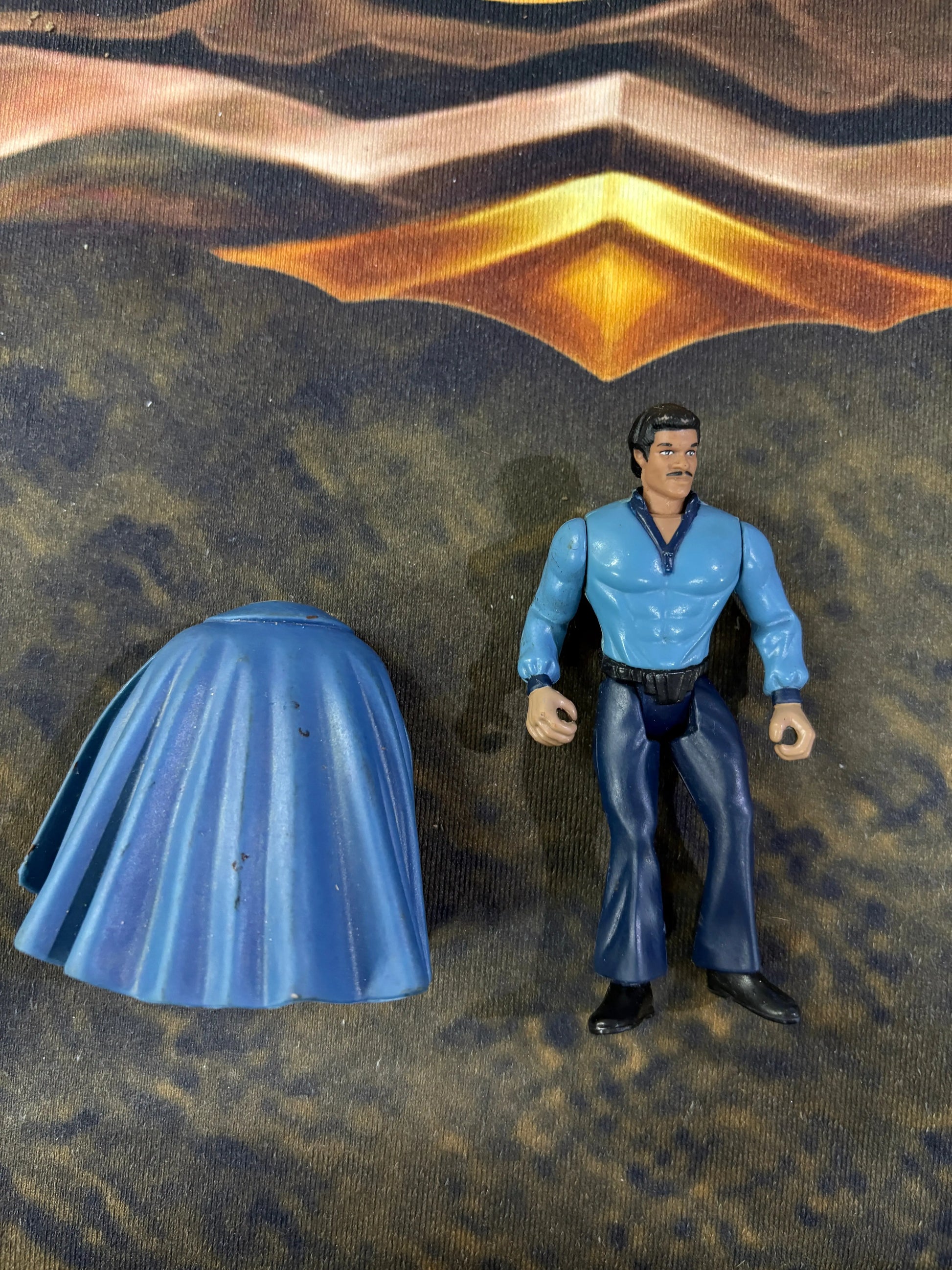 1980 Original Lucas Films Kenner Star Wars Lando Calrissian figure, 10cm tall FRENLY BRICKS - Open 7 Days