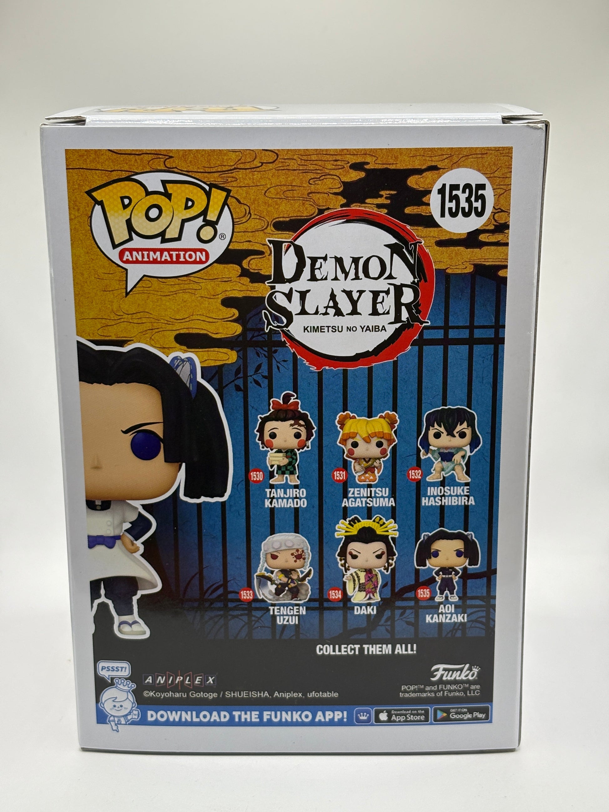 Funko POP! Animation Demon Slayer #1535 Aoi Kanzaki Limited Chase FRENLY BRICKS - Open 7 Days